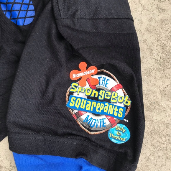 Sponge Bob Graphic LS Tee NWOT - Picture 3 of 7